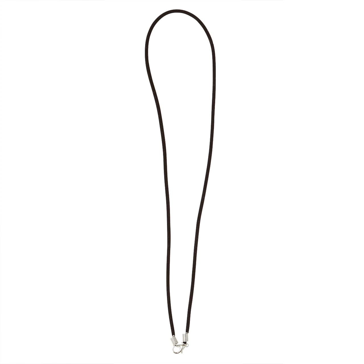 Bead Landing&#xAE;  Black Velvet Cord Necklace